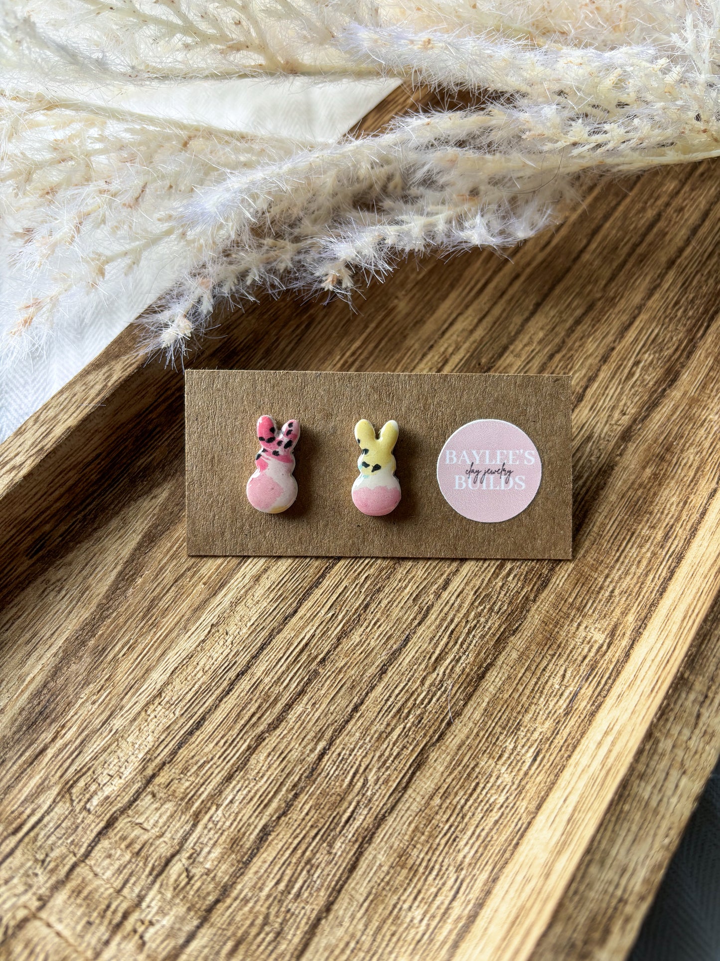 Spring Bunny Studs