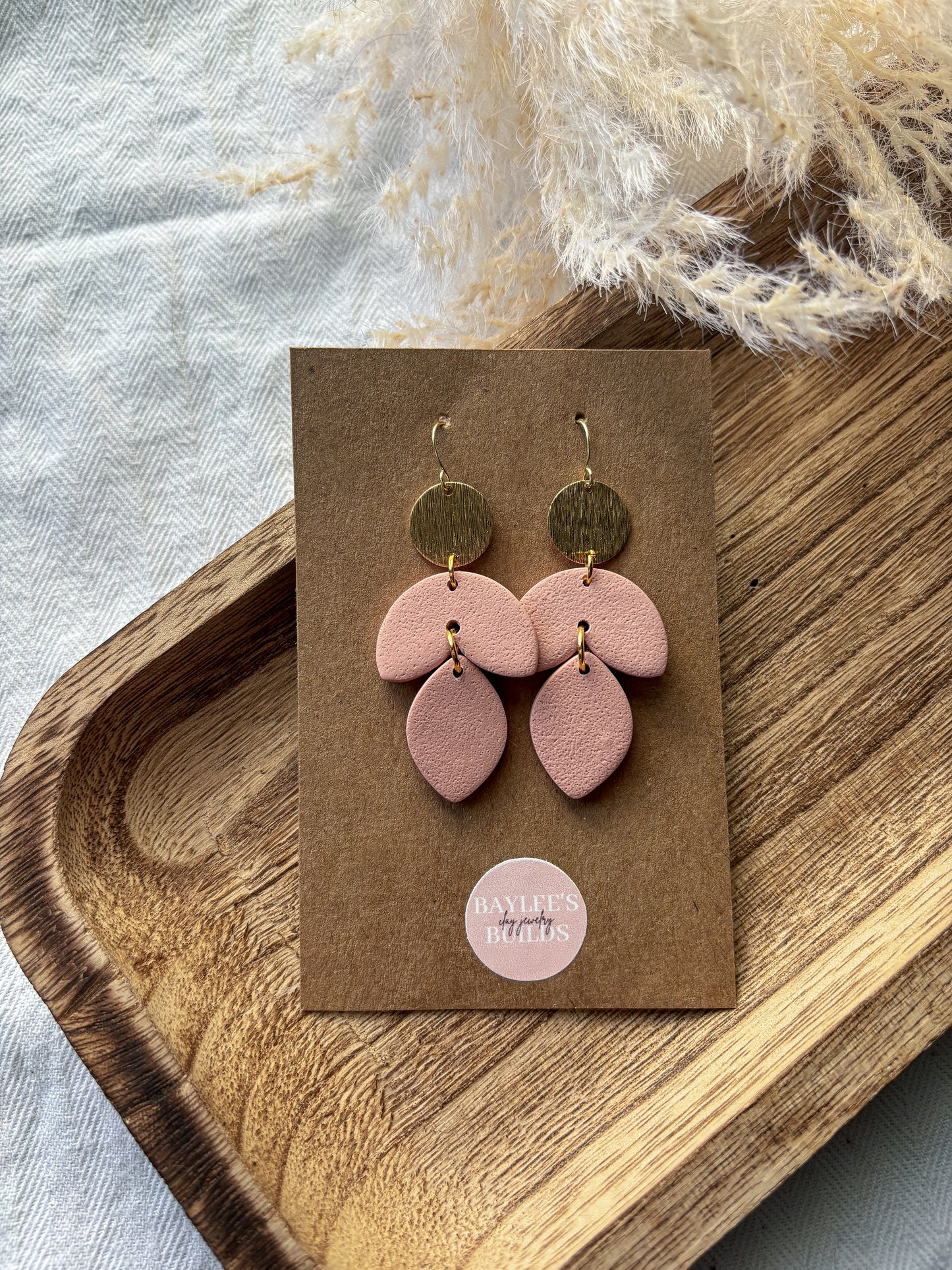 Becca || Pink with Brass