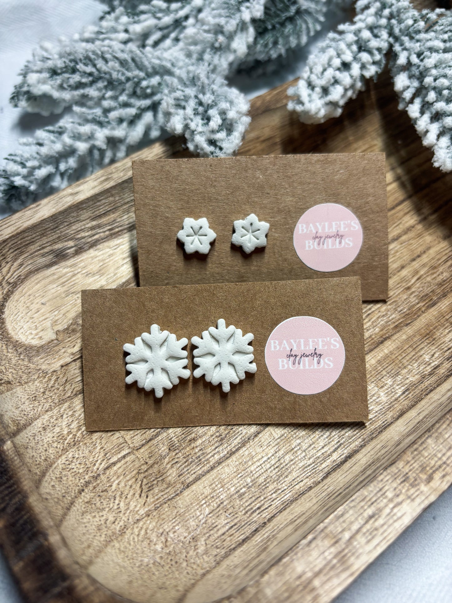 Snowflake Studs