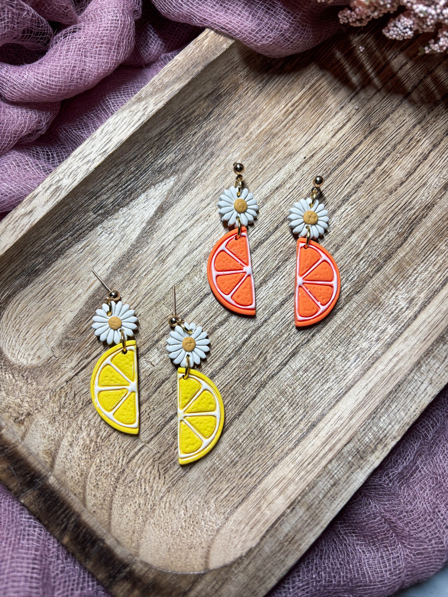 Lemon & Orange Dangle