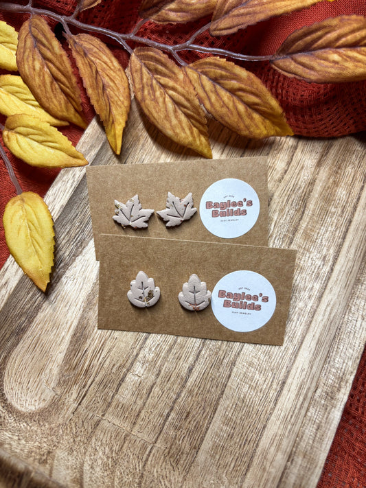 Fall Leafs Studs