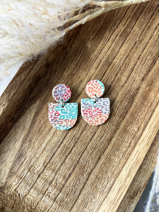 Mini Isabelle || Colorful Cheetah Print