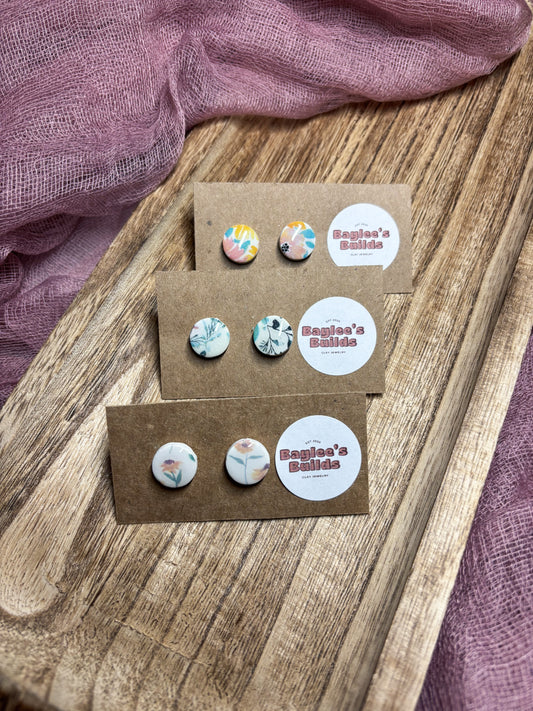 Floral Studs