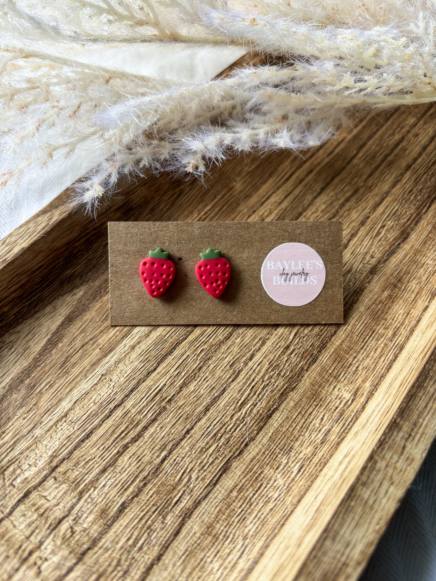Strawberry Studs