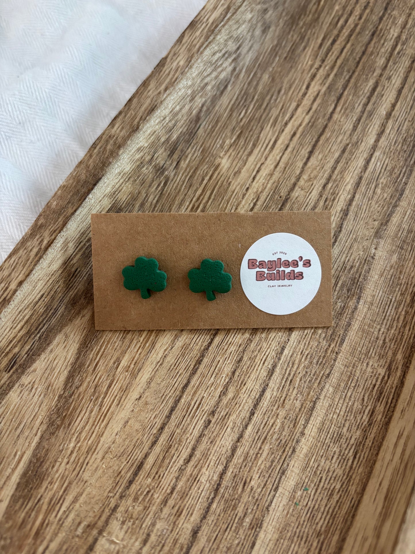 Shamrock Studs ☘️