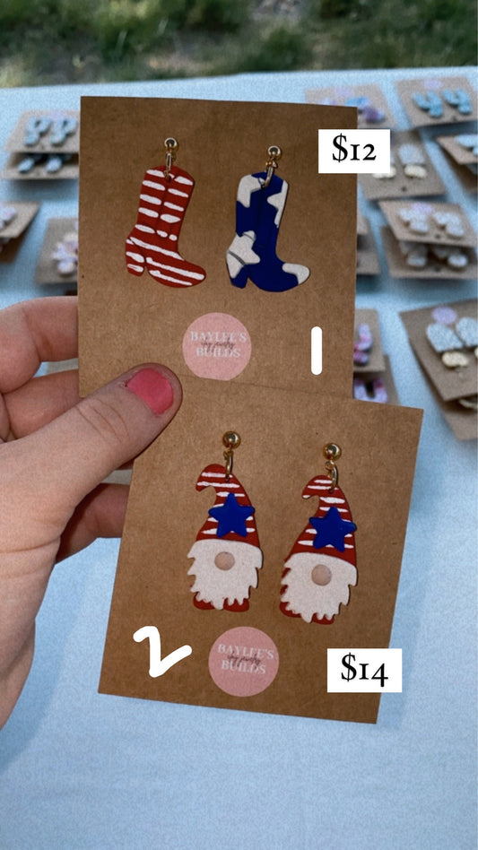 4th of July Dangles