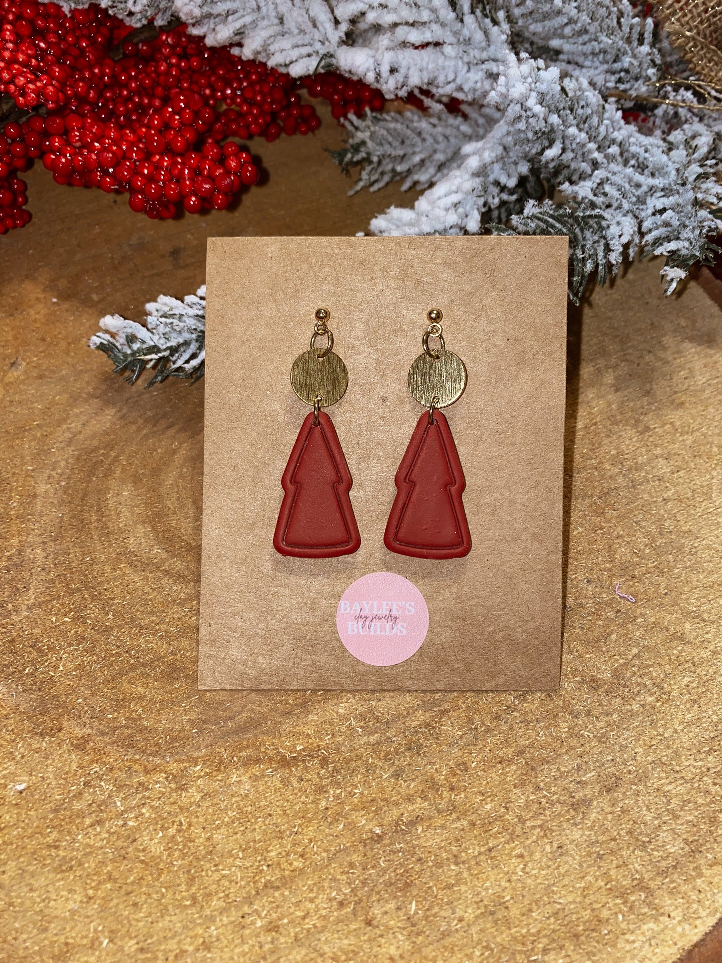 Small Christmas Trees || Red