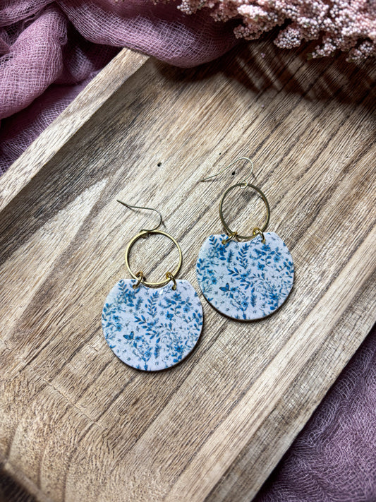 Leah || Blue Floral