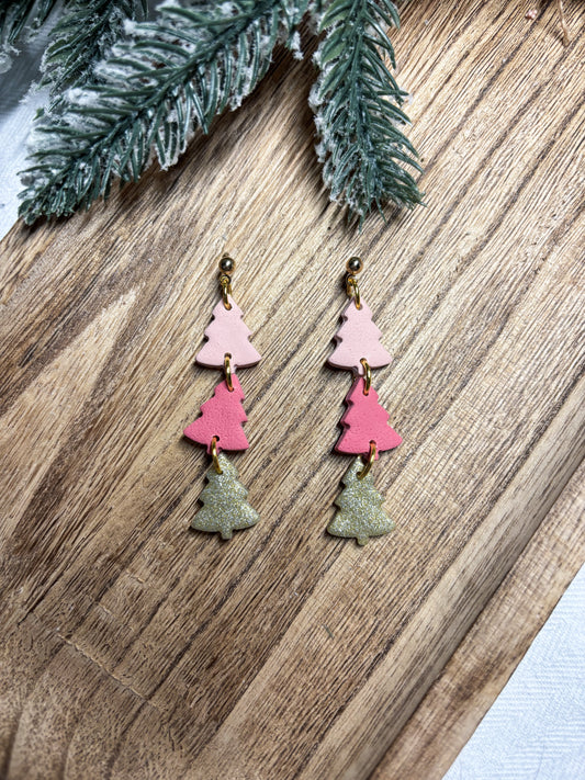 3 Tree Dangles || Pinks