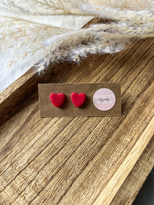 Heart Studs