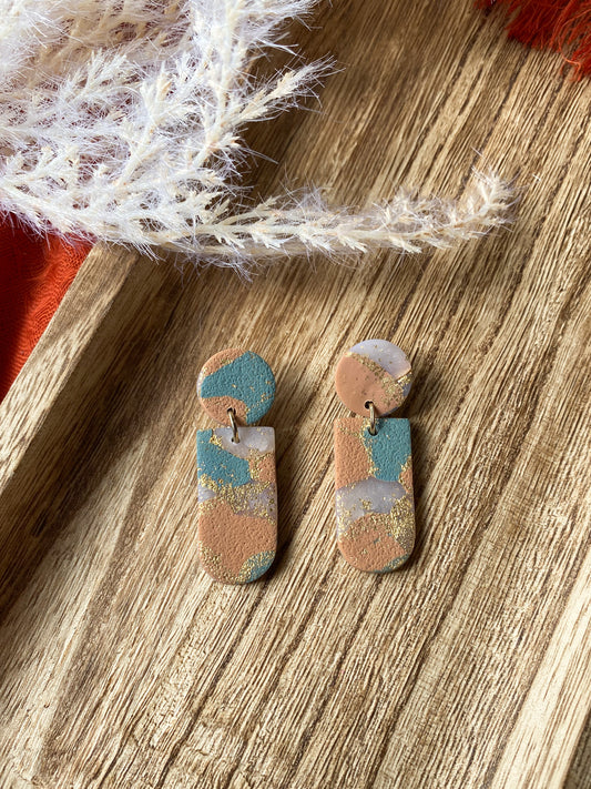 Nora || Blue & Bronze