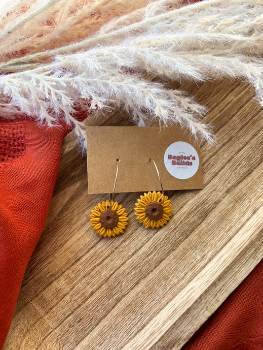 Sunflower Hoops