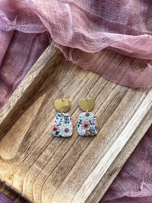 Floral Sadie Dangles