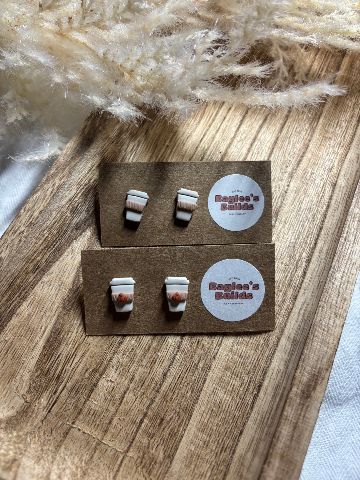 Mini Coffee Studs